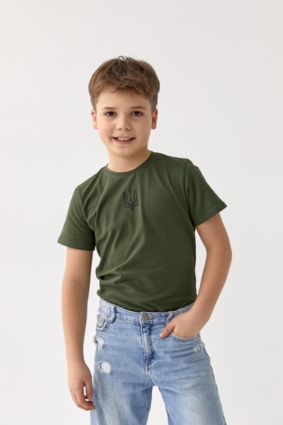 Базова дитяча футболка з принтом 5067323-1 фото