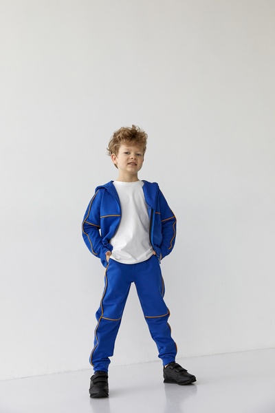 Дитячий спортивний костюм з полоскою  4112013-1 фото